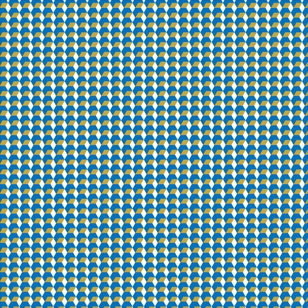 patrón sin costuras vectorial con fondo de hexágonos