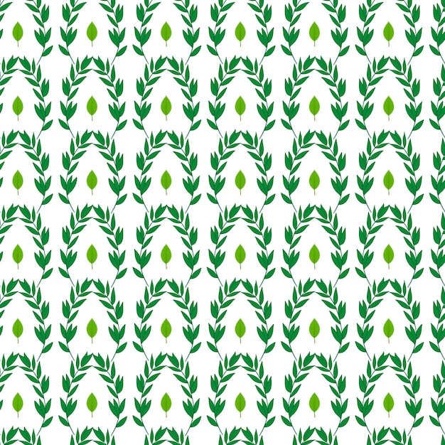 Patrón sin costuras vectorial libre por hojas