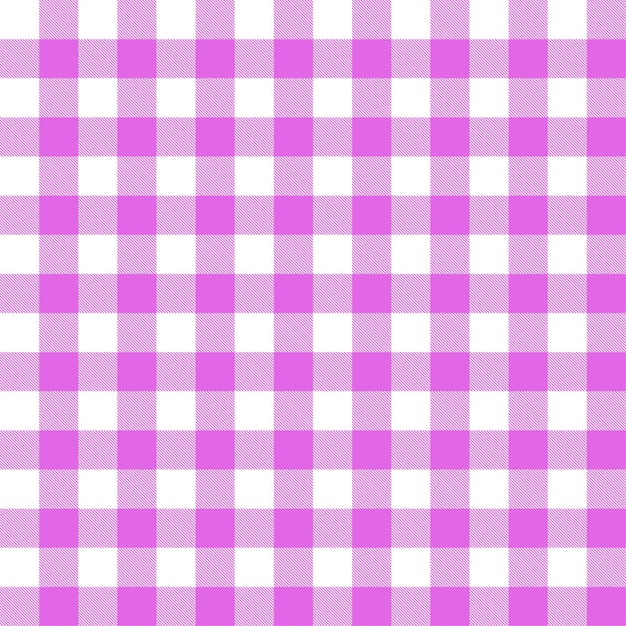 Patrón sin costuras vectorial de mantel de mesa de Gingham