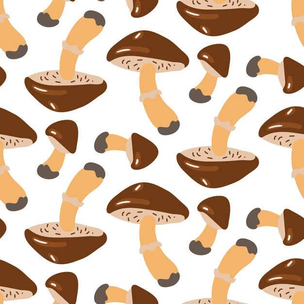Patrón sin costuras vectorial con mantequilla sobre un fondo blanco Textura sin costuras grupo de dibujos animados dibujado a mano