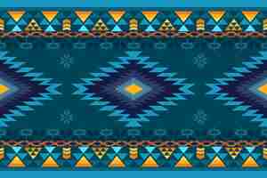 Vector patrón sin costuras vectorial tribal navajo ornamento nativo americano estilo de decoración étnico del suroeste