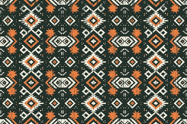 Patrón sin costuras vectorial tribal navajo Ornamento nativo americano Estilo de decoración étnico del suroeste
