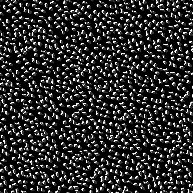 Vector patrón de costuras vectoriales de piel de leopardo abstracta manchas de pincel irregulares amarillas y negras blancas y fondos grises estampado de piel de animal salvaje abstracto diseño geométrico irregular simple