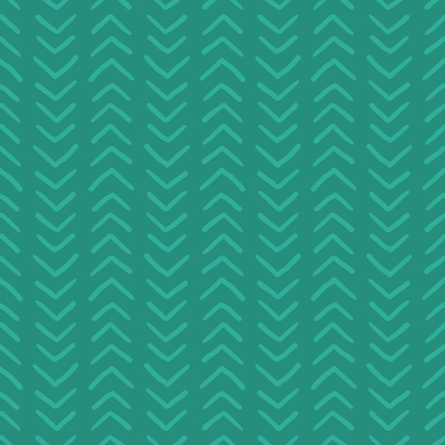Patrón sin costuras verde azulado con chevron
