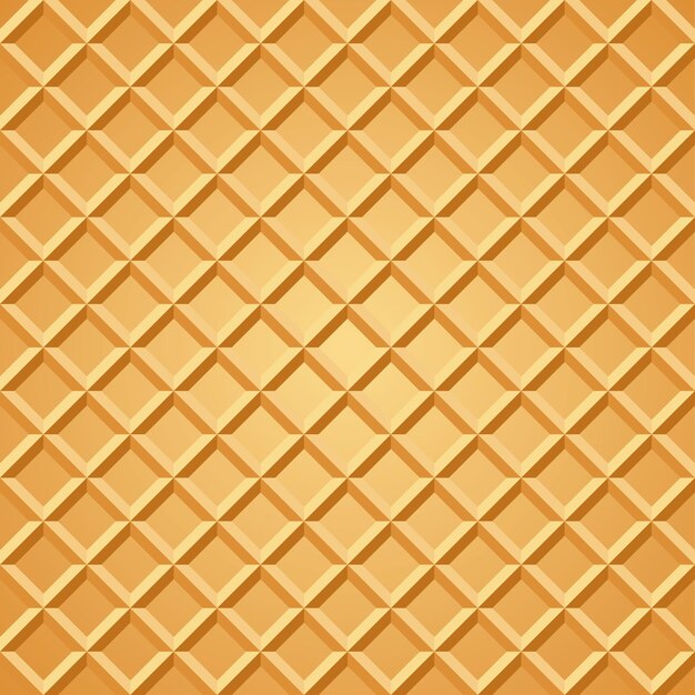 Patrón sin costuras de waffle