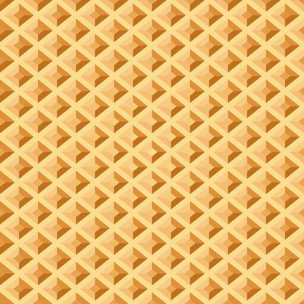 Patrón sin costuras de waffle