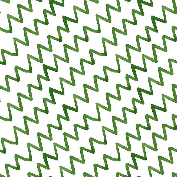 Vector patrón sin costuras en zigzag de acuarela fondo de patrón en zigzag abstracto ilustración sin fin