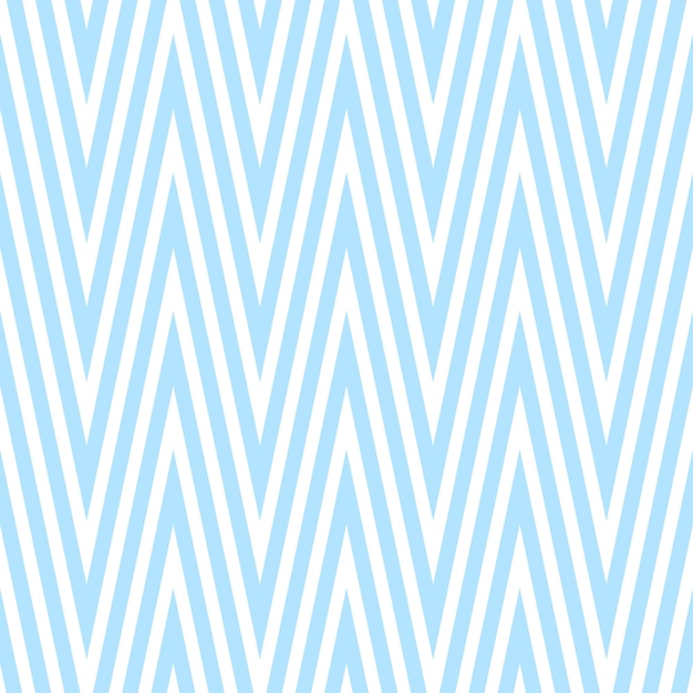 Patrón sin costuras en zigzag azul claro. Textura de tela de chevron. Fondo abstracto en zigzag. repitiendo