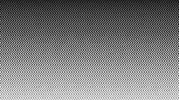 Patrón sin costuras en zigzag blanco y negro para telón de fondo o estilo de tela