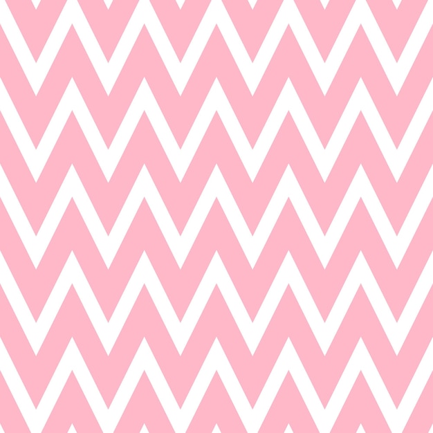 Patrón sin costuras en zigzag rosa. Textura de tela de chevron. Fondo abstracto en zigzag. vector repetitivo