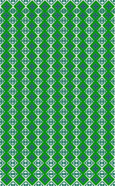 Patrón creativo de diseño plano de vector libre