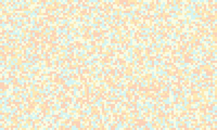 Vector patrón de cuadrícula geométrica con cubos texturizados y colores brillantes ideal para diseños mínimos de moda, estampas de tela o decoración de fondo