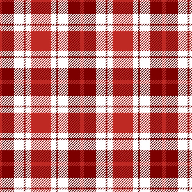 Patrón de cuadrícula minimalista rojo y blanco