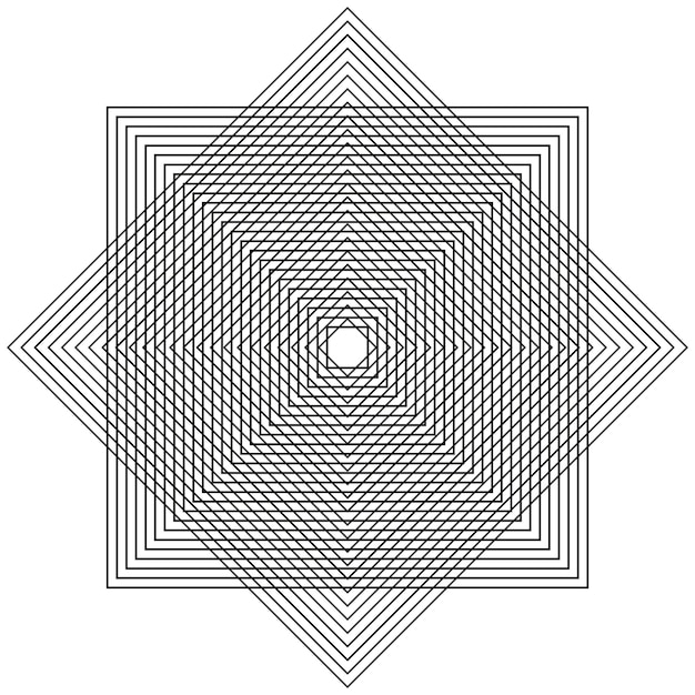 patrón de cuadrícula textura de línea negra diseño de fondo geométrico telón de fondo abstracto vectorial