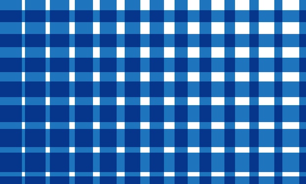 un patrón a cuadros azul y blanco con un cuadrado de cuadrados