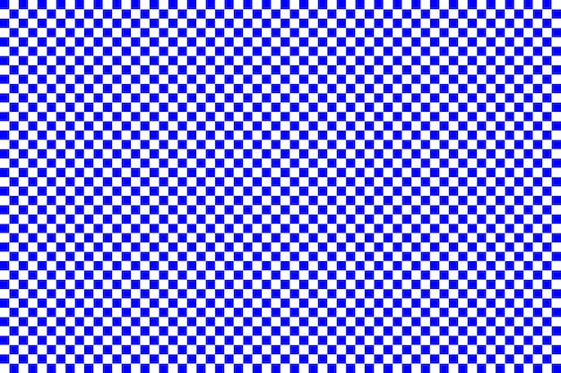 Patrón a cuadros azul y blanco