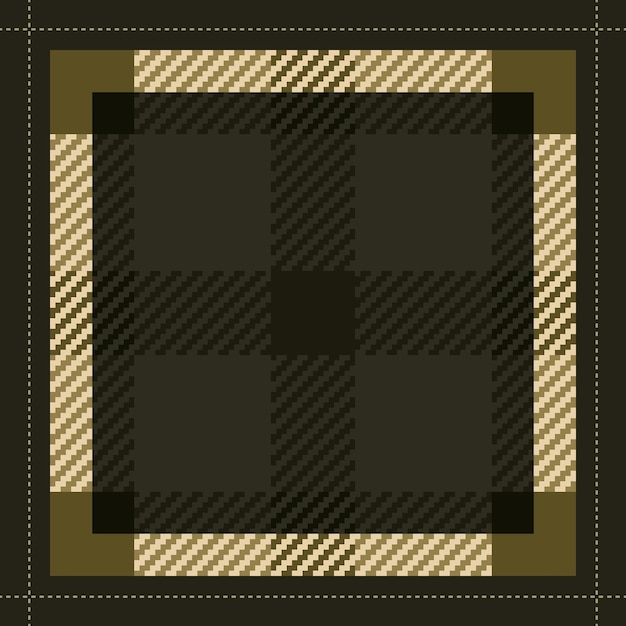 patrón de cuadros para bufanda e impresión textil Fondo de vector de diseño de bufanda de seda