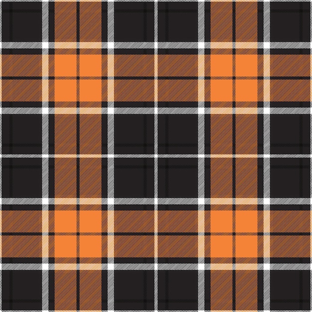 Patrón de cuadros sin costuras. Compruebe la textura de la tela. Fondo cuadrado de rayas. Diseño textil vectorial de tartán.