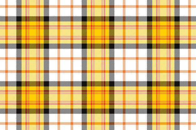 Patrón de cuadros sin costuras. Compruebe la textura de la tela. Fondo cuadrado de rayas. Diseño textil vectorial. Telón de fondo de tartán.