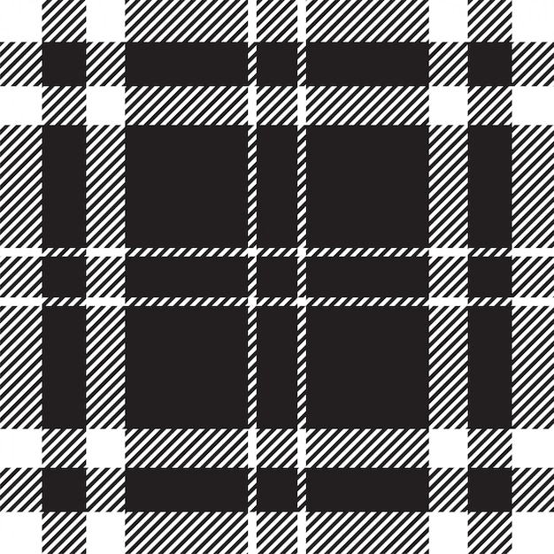 Patrón de cuadros sin costuras de tartán escocia. Tela de fondo retro. Textura geométrica cuadrada de color a cuadros Vintage.