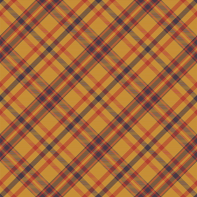 Patrón de cuadros sin costuras. Verifique la textura de la tela. Fondo cuadrado de rayas. Diseño textil vectorial.