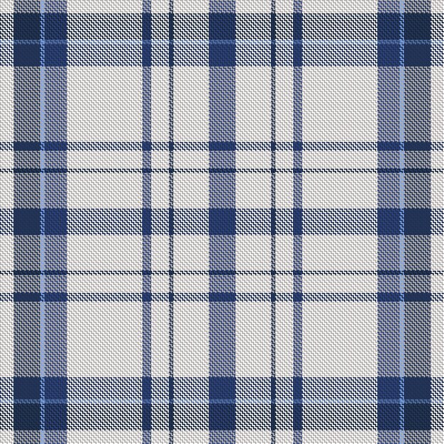 Patrón de cuadros sin costuras. Verifique la textura de la tela. Fondo cuadrado de rayas. Tartán de diseño textil de vector.