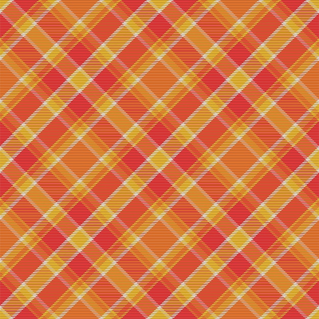Patrón de cuadros sin costuras. Verifique la textura de la tela. Fondo cuadrado de rayas. Tartán de diseño textil de vector.