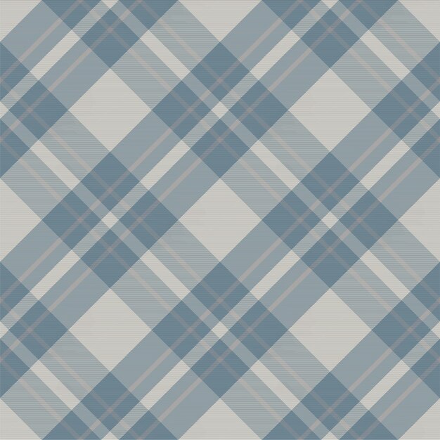 Patrón de cuadros sin costuras. Verifique la textura de la tela. Fondo cuadrado de rayas. Tartán de diseño textil de vector.
