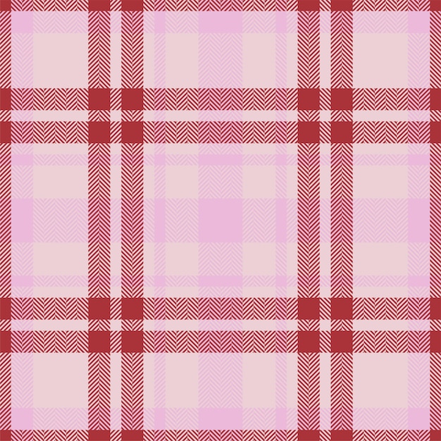 Patrón de cuadros a cuadros en rosa Textura de tela sin costura Estampado textil de tartán