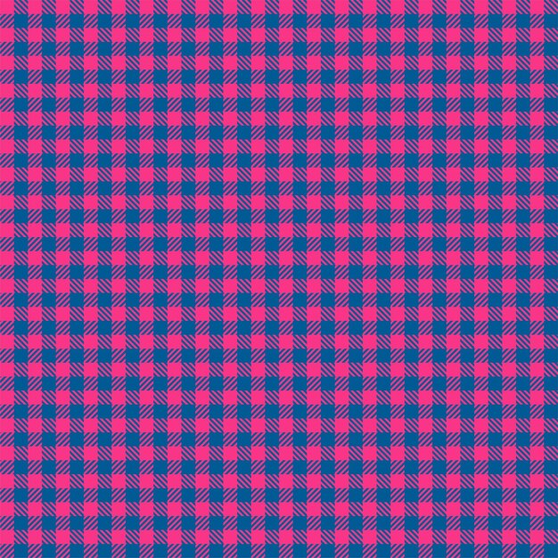Patrón de cuadros a cuadros Textura de tela sin costura Estampado textil tartán