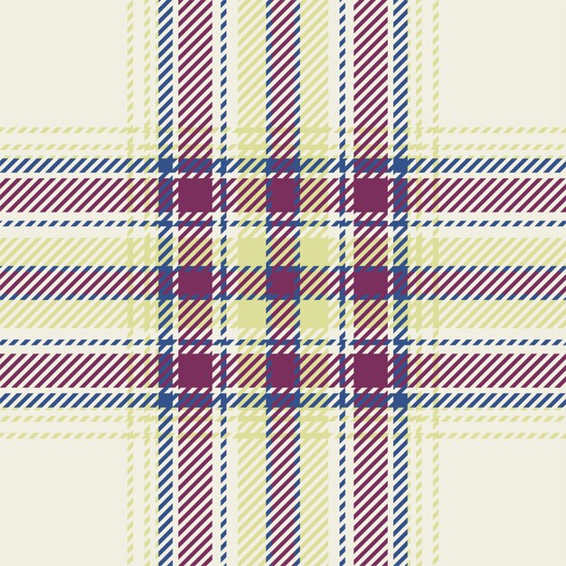 Patrón de cuadros a cuadros Textura de tela sin costura Estampado textil tartán