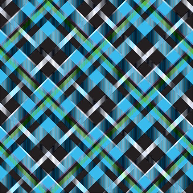 Patrón de cuadros escoceses sin costuras de tartán escocés. Tela de fondo retro. Textura geométrica cuadrada de color de cheques vintage para impresión textil, papel de regalo, tarjeta de regalo, diseño plano de papel tapiz.