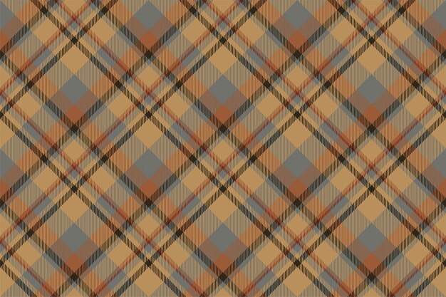 Patrón de cuadros escoceses sin costuras de tartán escocés. Tela de fondo retro. Textura geométrica cuadrada de color de Vintage Checks.