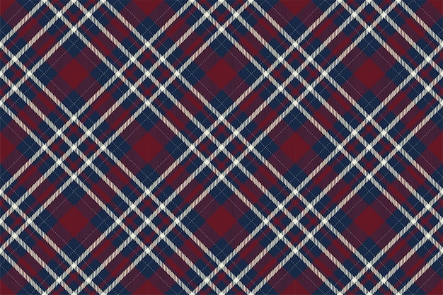 Patrón de cuadros escoceses sin costuras de tartán escocés. Tela de fondo retro. Textura geométrica cuadrada de color de Vintage Checks.
