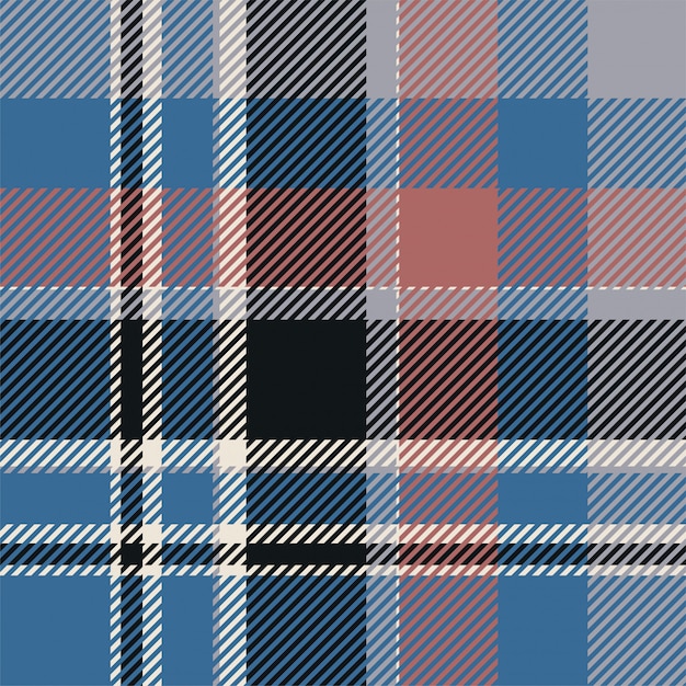 Patrón de cuadros escoceses sin costuras de tartán escocia