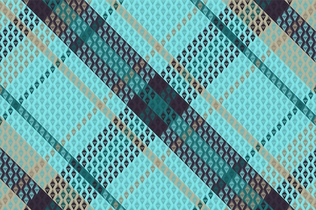 Patrón de cuadros de tartán con textura