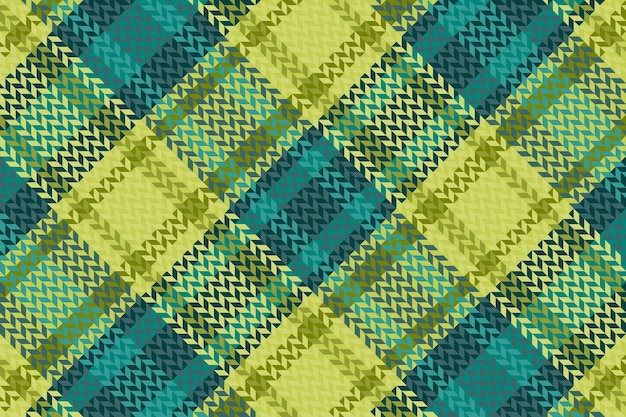 Patrón de cuadros de tartán con textura