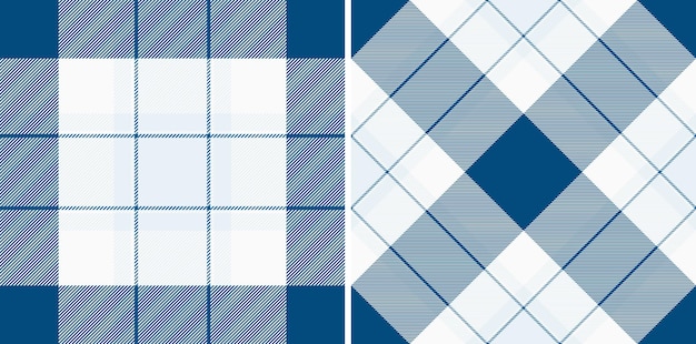 Vector patrón de cuadros textiles de tela tartan con una textura de fondo vectorial sin costuras