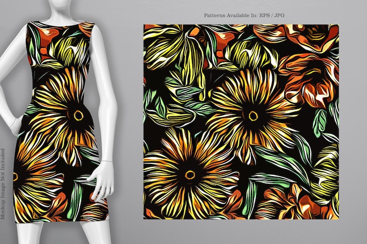 Vector patrón de cubierta vectorial imprimible vestido camiseta teléfono cuaderno papel textil y textura de papel tapiz
