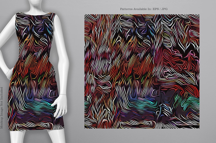 Vector patrón de cubierta vectorial imprimible vestido camiseta teléfono cuaderno papel textil y textura de papel tapiz