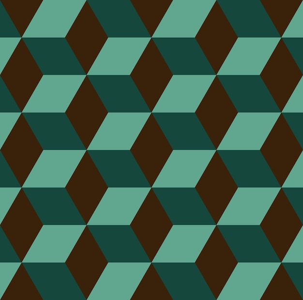 Patrón de cubos. Fondo simple geométrico. Ilustración de estilo creativo y elegante.