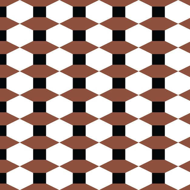 El patrón de las decoraciones de mosaico