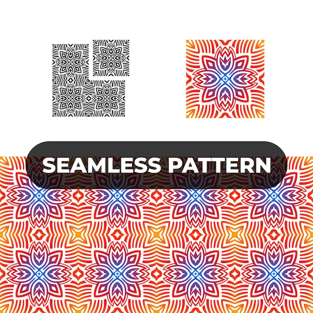 Patrón decorativo de abstracto, batik, seamless batik pattern, patrón sin costuras
