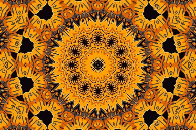 Patrón decorativo sin costura étnico tribal vintage abstracto