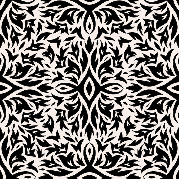 Patrón decorativo sin costuras Fondo repetitivo Impresión de papel tapiz para azulejos