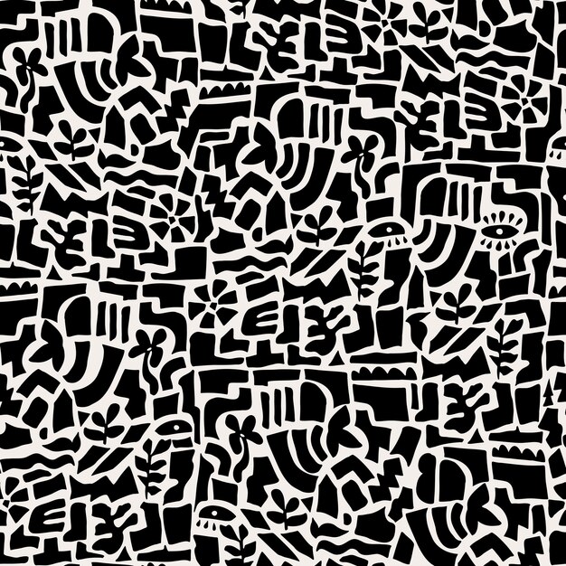 Patrón decorativo sin costuras Fondo repetitivo Impresión de papel tapiz para azulejos