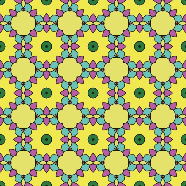 Patrón decorativo sin costuras con forma de ornamento simple fondo abstracto sin costuras