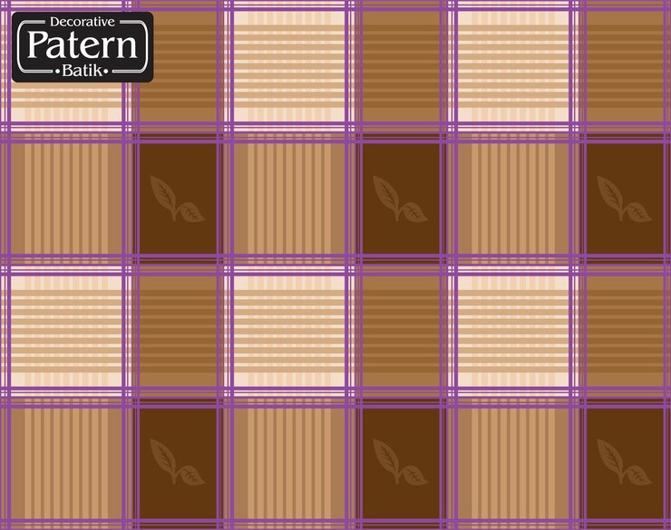 Patrón decorativo editable 05 vector