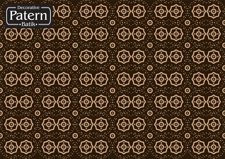 Patrón decorativo editable 06 vector