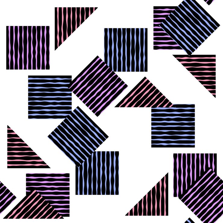 Vector patrón decorativo sin fisuras diseño de fondo abstracto